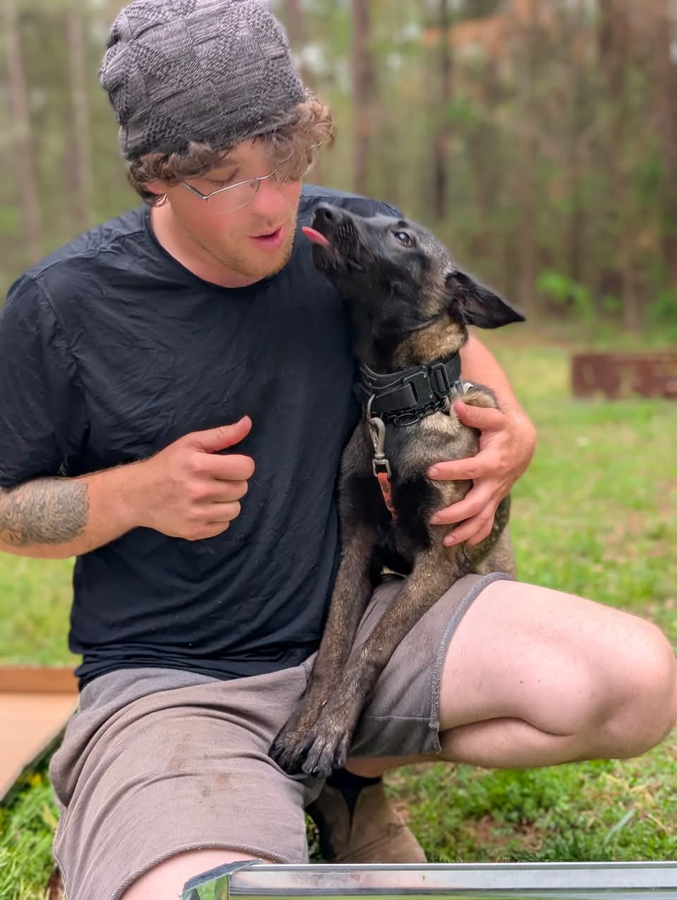 1000017168 megan shevlin, assistant dog trainer and Leo