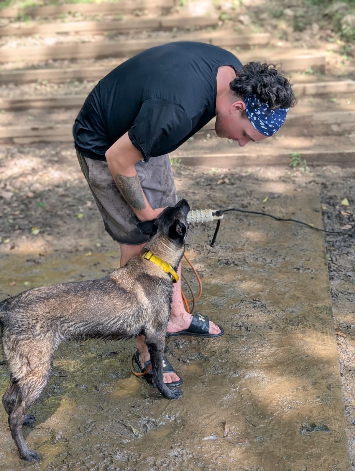 1000017252 megan shevlin, assistant dog trainer and Leo
